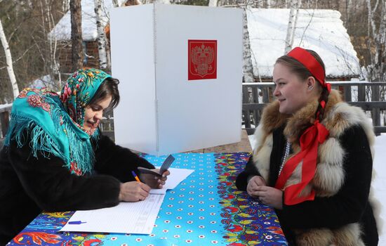 Russia Presidential Election Early Voting