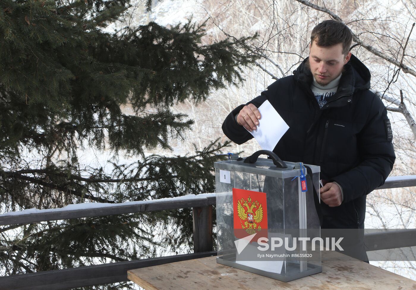 Russia Presidential Election Early Voting