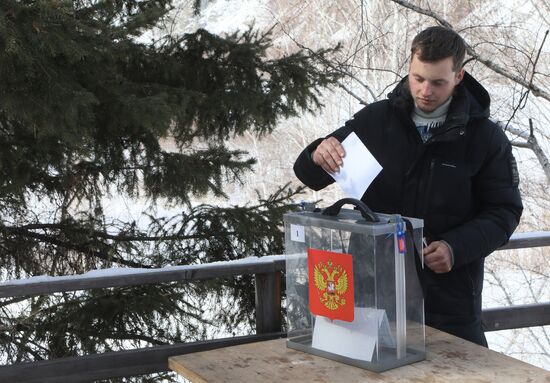 Russia Presidential Election Early Voting