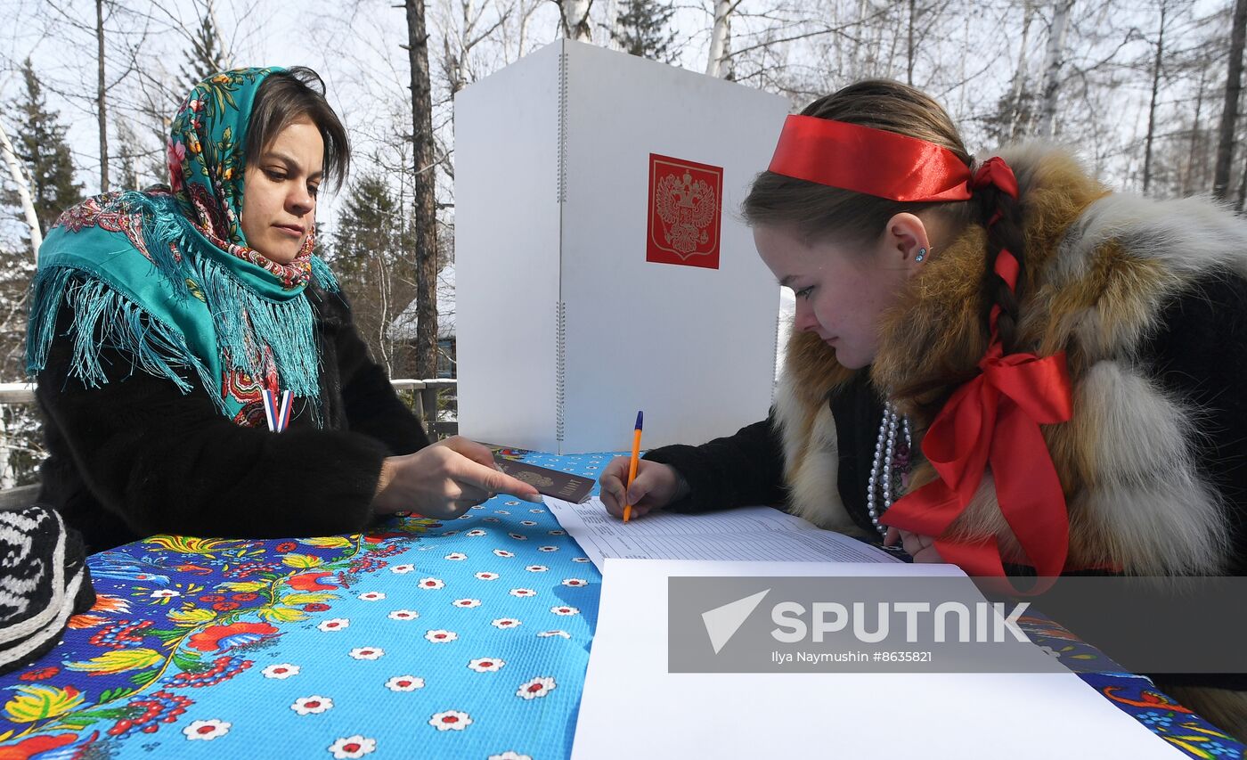Russia Presidential Election Early Voting