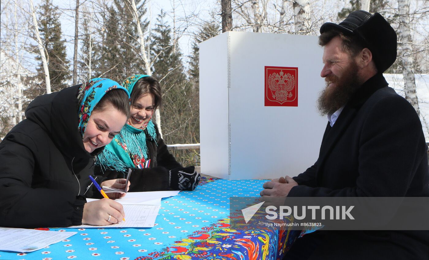 Russia Presidential Election Early Voting