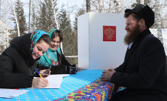 Russia Presidential Election Early Voting