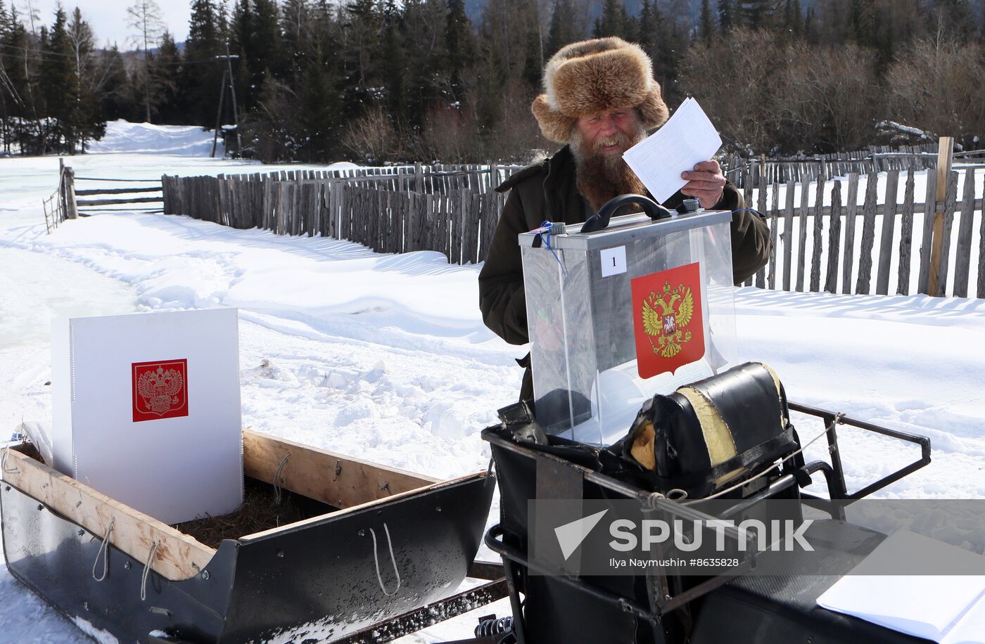 Russia Presidential Election Early Voting