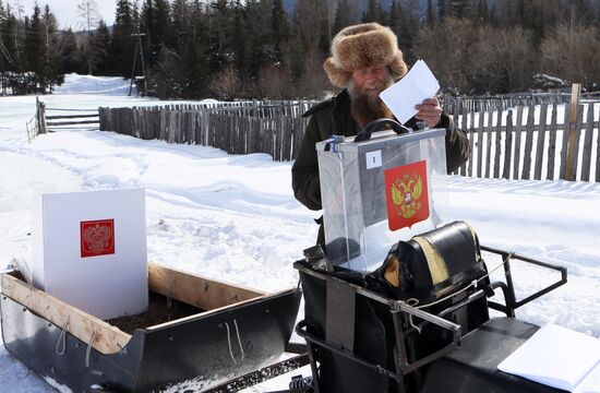 Russia Presidential Election Early Voting