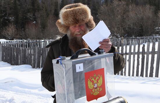 Russia Presidential Election Early Voting