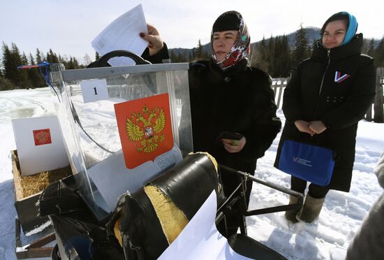 Russia Presidential Election Early Voting