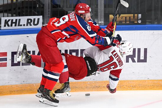 Russia Ice Hockey Kontinental League CSKA - Lokomotiv