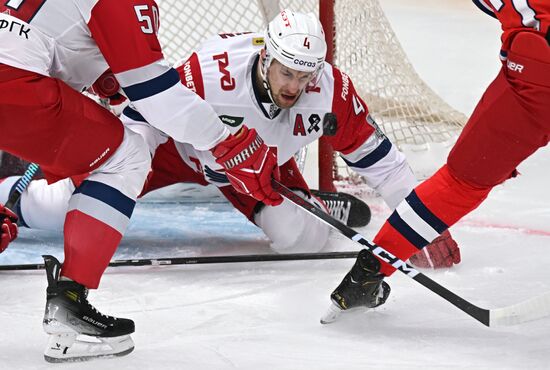 Russia Ice Hockey Kontinental League CSKA - Lokomotiv