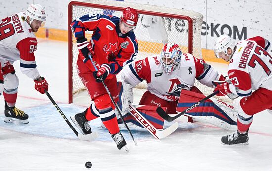 Russia Ice Hockey Kontinental League CSKA - Lokomotiv