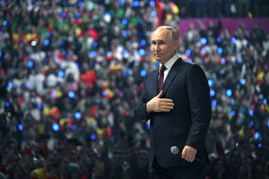 Russia Putin World Youth Festival