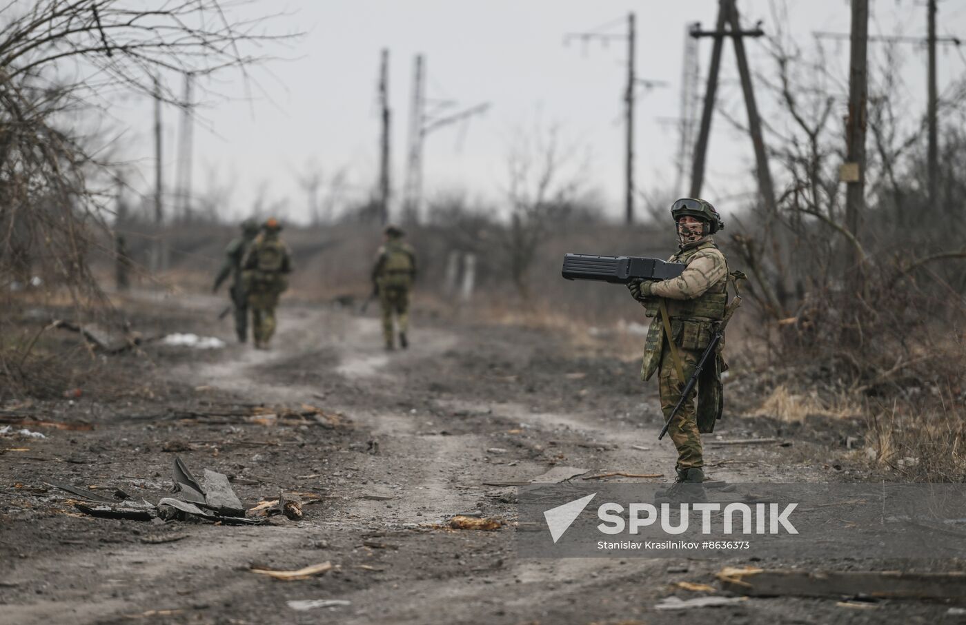 Russia Ukraine Military Operation Avdiivka Demining