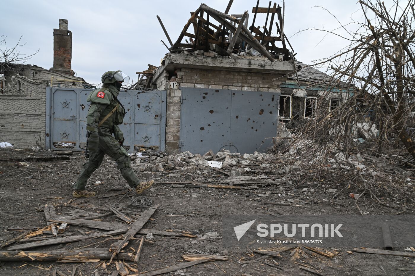 Russia Ukraine Military Operation Avdiivka Demining