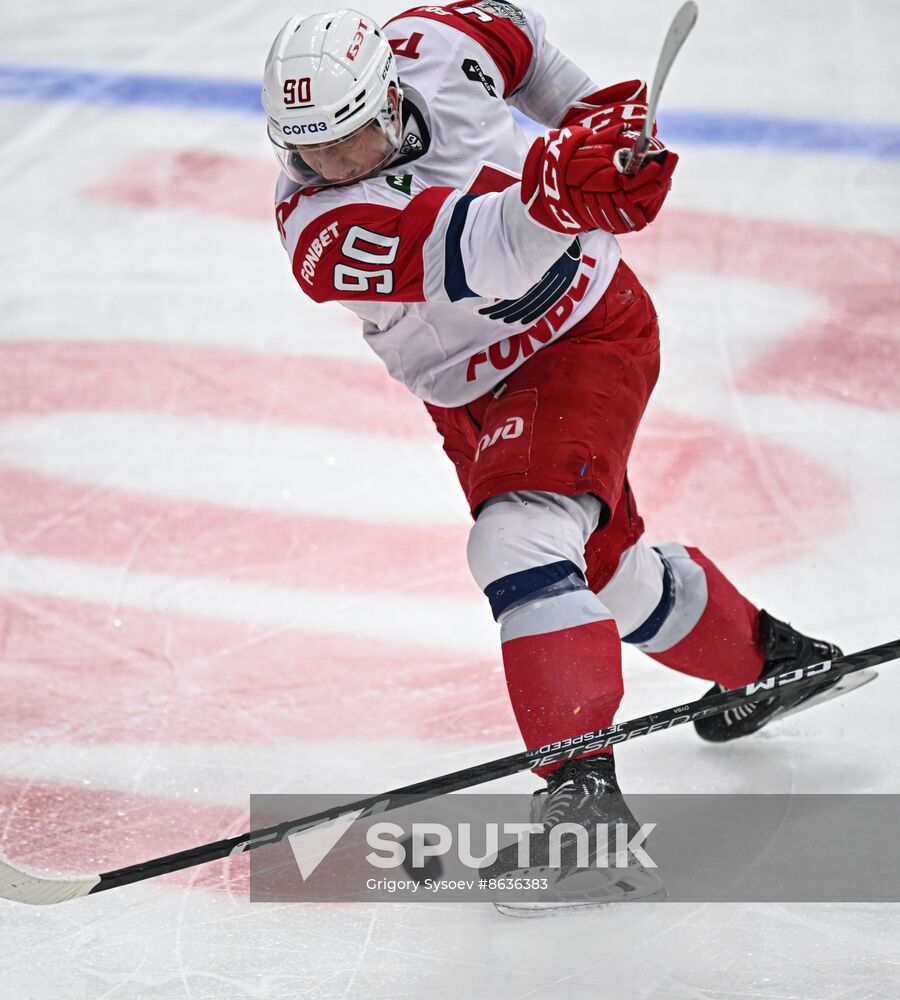 Russia Ice Hockey Kontinental League CSKA - Lokomotiv