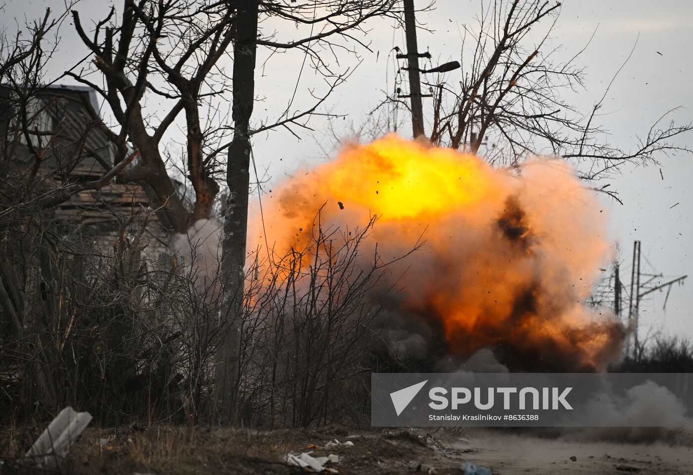 Russia Ukraine Military Operation Avdiivka Demining