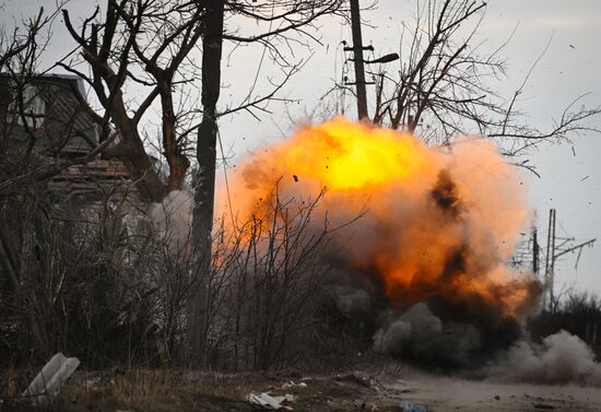 Russia Ukraine Military Operation Avdiivka Demining