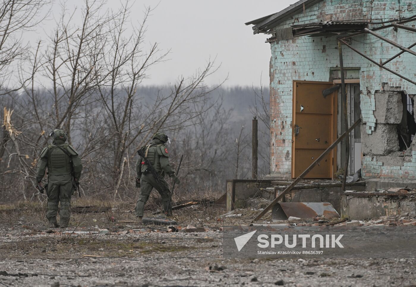 Russia Ukraine Military Operation Avdiivka Demining