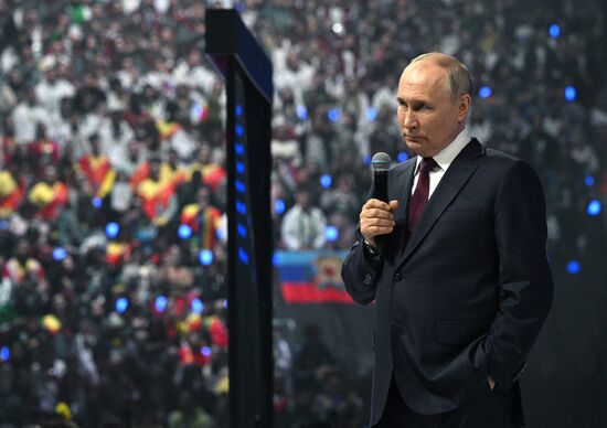 Russia Putin World Youth Festival