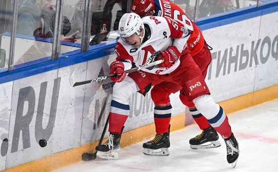 Russia Ice Hockey Kontinental League CSKA - Lokomotiv