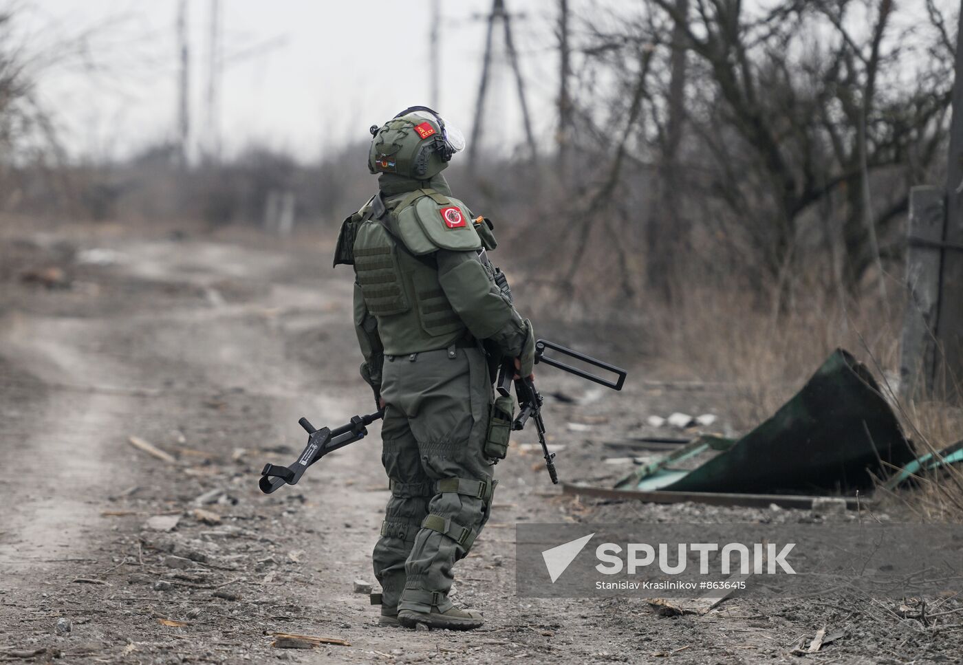 Russia Ukraine Military Operation Avdiivka Demining