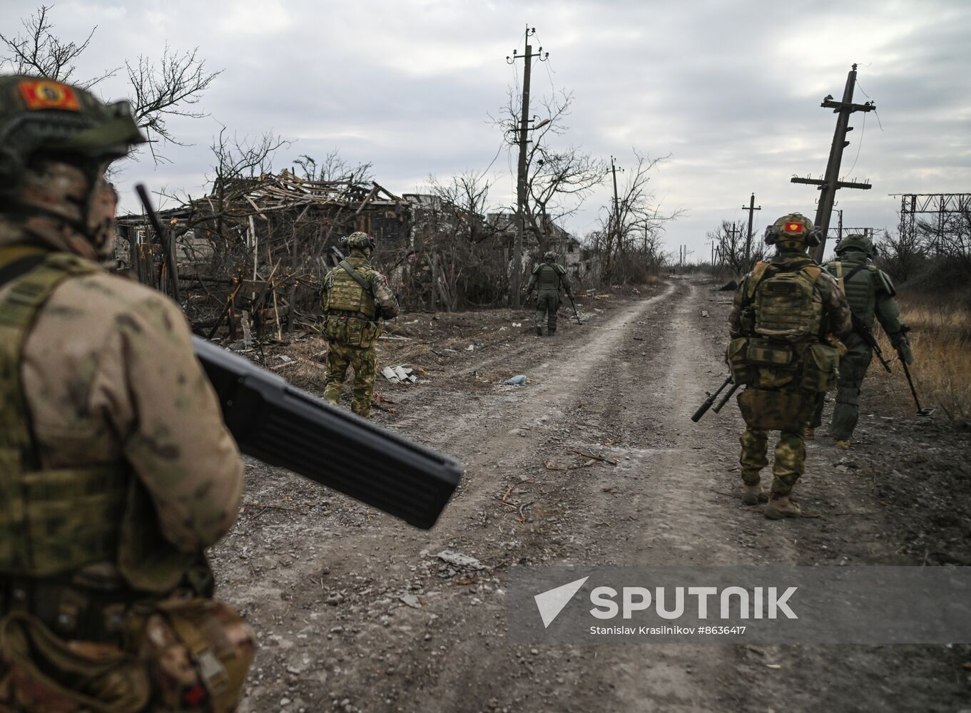 Russia Ukraine Military Operation Avdiivka Demining