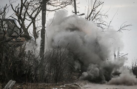 Russia Ukraine Military Operation Avdiivka Demining