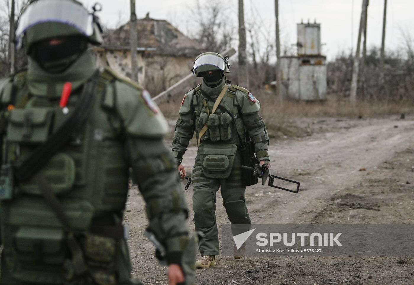 Russia Ukraine Military Operation Avdiivka Demining