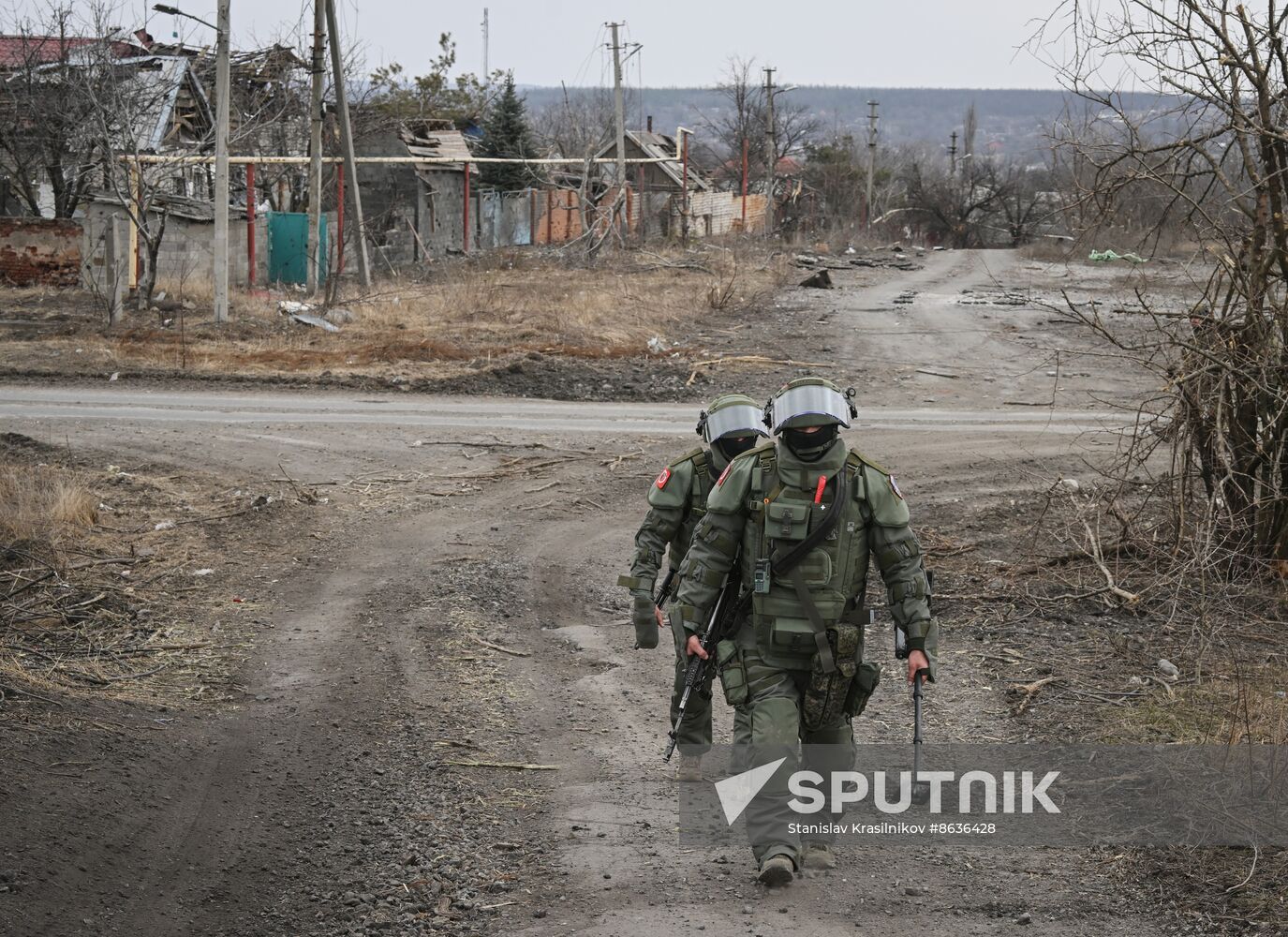 Russia Ukraine Military Operation Avdiivka Demining