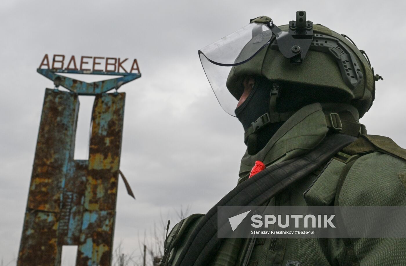 Russia Ukraine Military Operation Avdiivka Demining