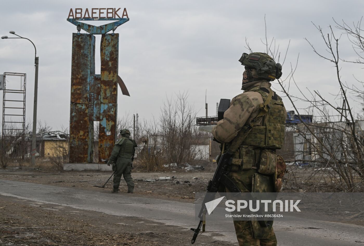 Russia Ukraine Military Operation Avdiivka Demining