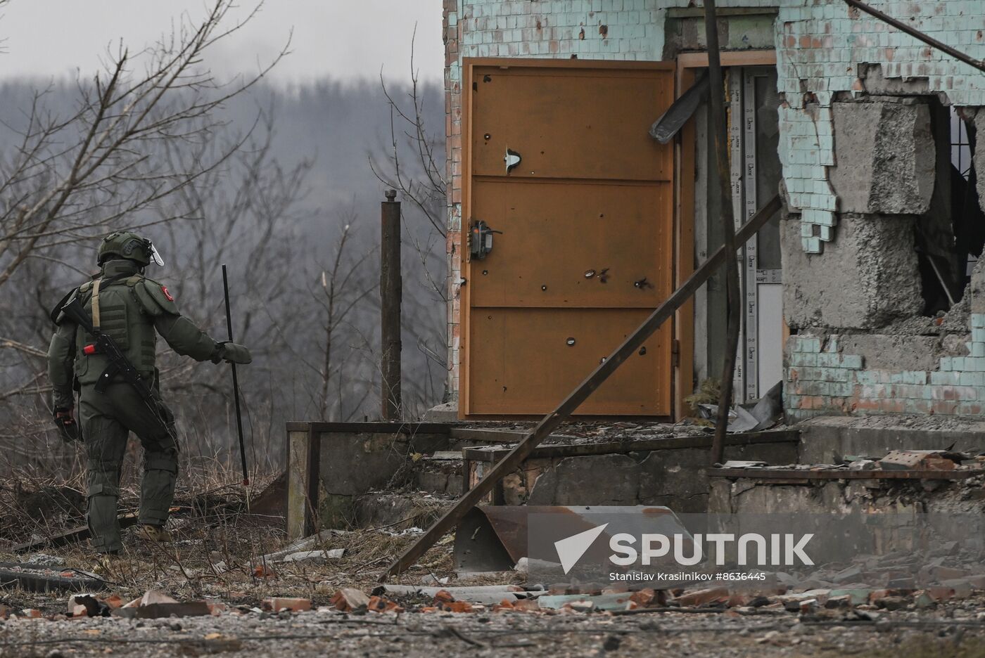 Russia Ukraine Military Operation Avdiivka Demining