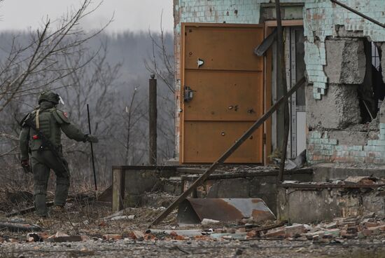 Russia Ukraine Military Operation Avdiivka Demining