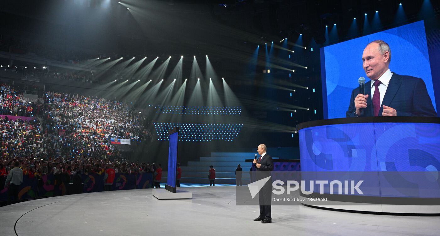 Russia Putin World Youth Festival