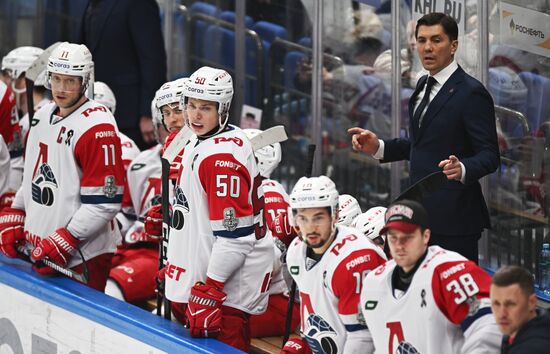 Russia Ice Hockey Kontinental League CSKA - Lokomotiv