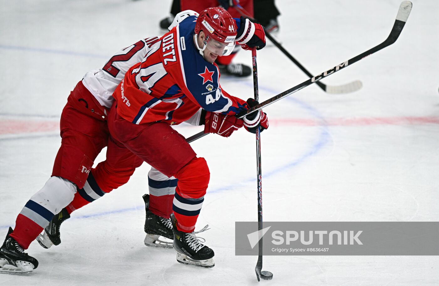 Russia Ice Hockey Kontinental League CSKA - Lokomotiv