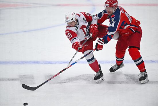 Russia Ice Hockey Kontinental League CSKA - Lokomotiv