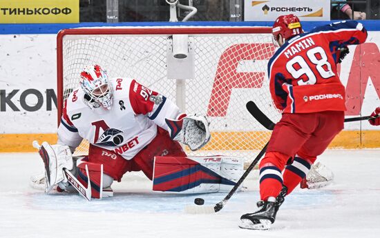 Russia Ice Hockey Kontinental League CSKA - Lokomotiv