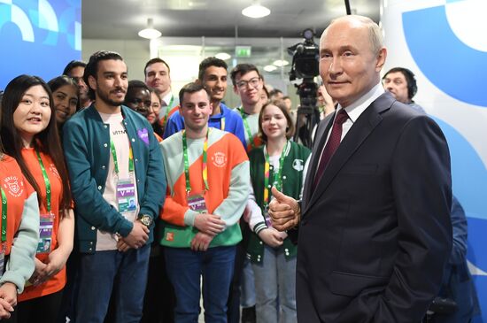 Russia Putin World Youth Festival