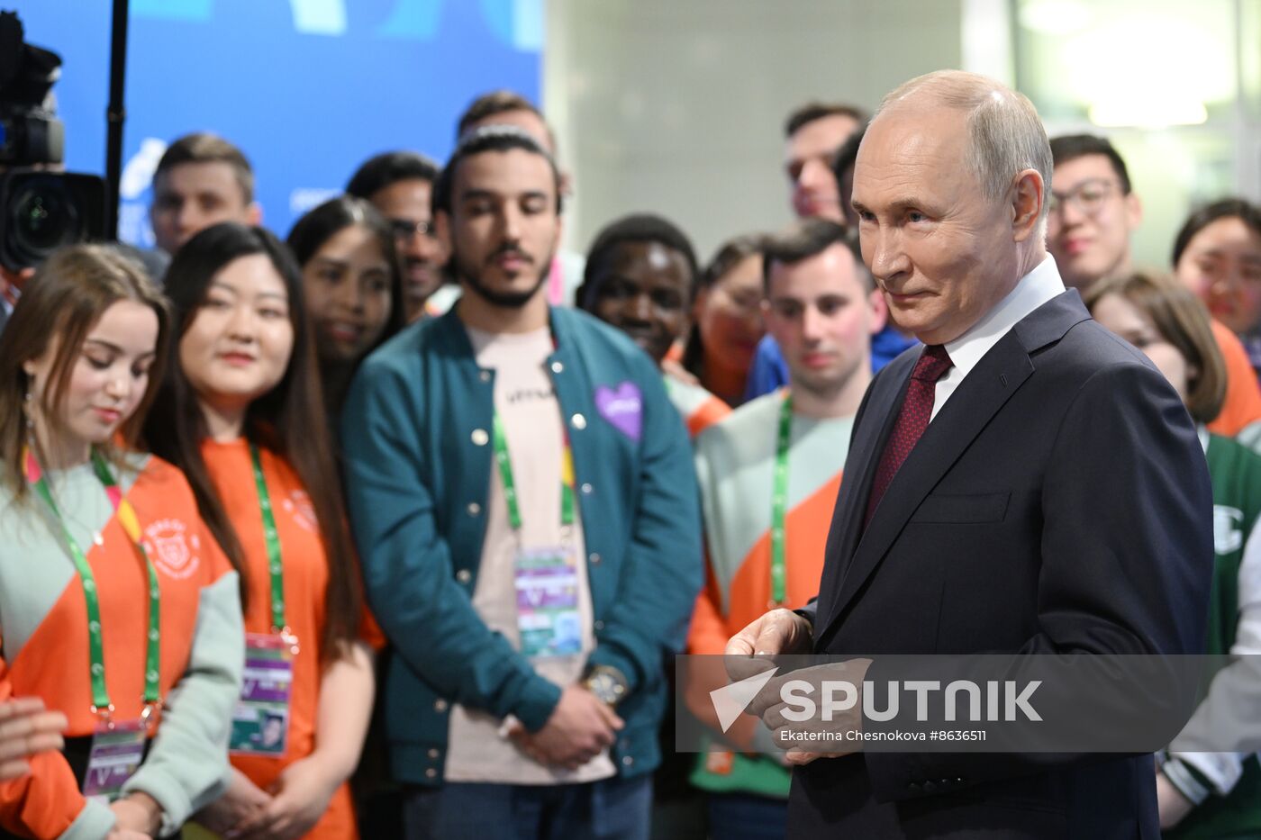 Russia Putin World Youth Festival