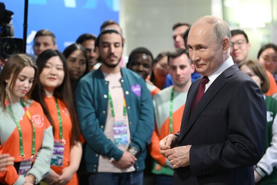 Russia Putin World Youth Festival