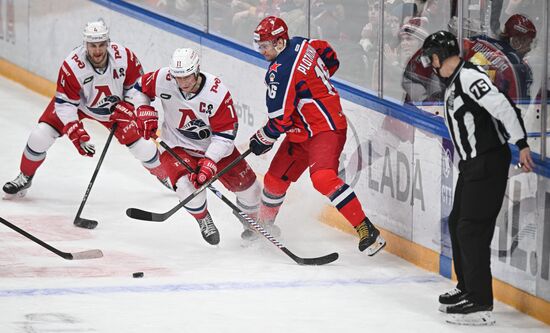 Russia Ice Hockey Kontinental League CSKA - Lokomotiv