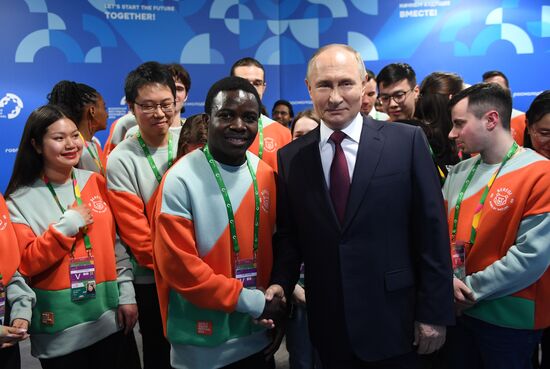 Russia Putin World Youth Festival