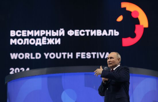 Russia Putin World Youth Festival