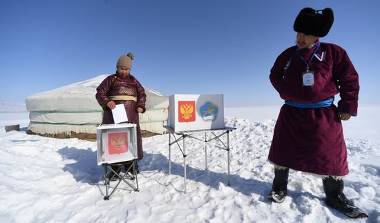 Russia Presidential Election Early Voting