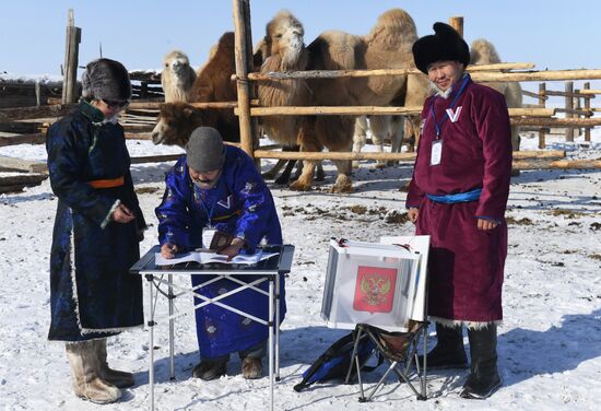 Russia Presidential Election Early Voting