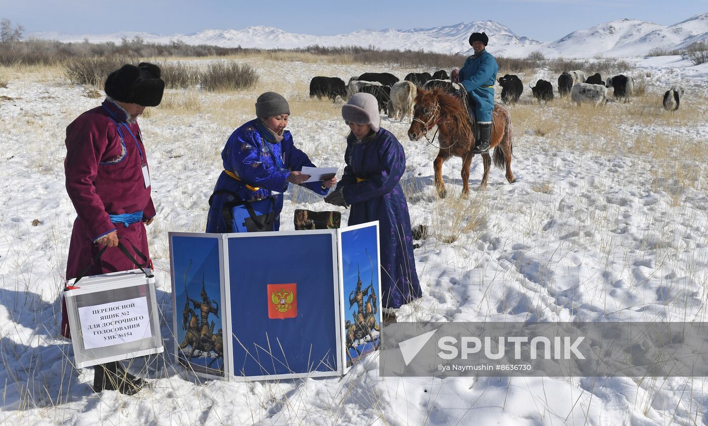 Russia Presidential Election Early Voting