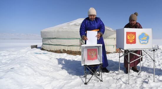 Russia Presidential Election Early Voting