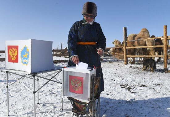 Russia Presidential Election Early Voting