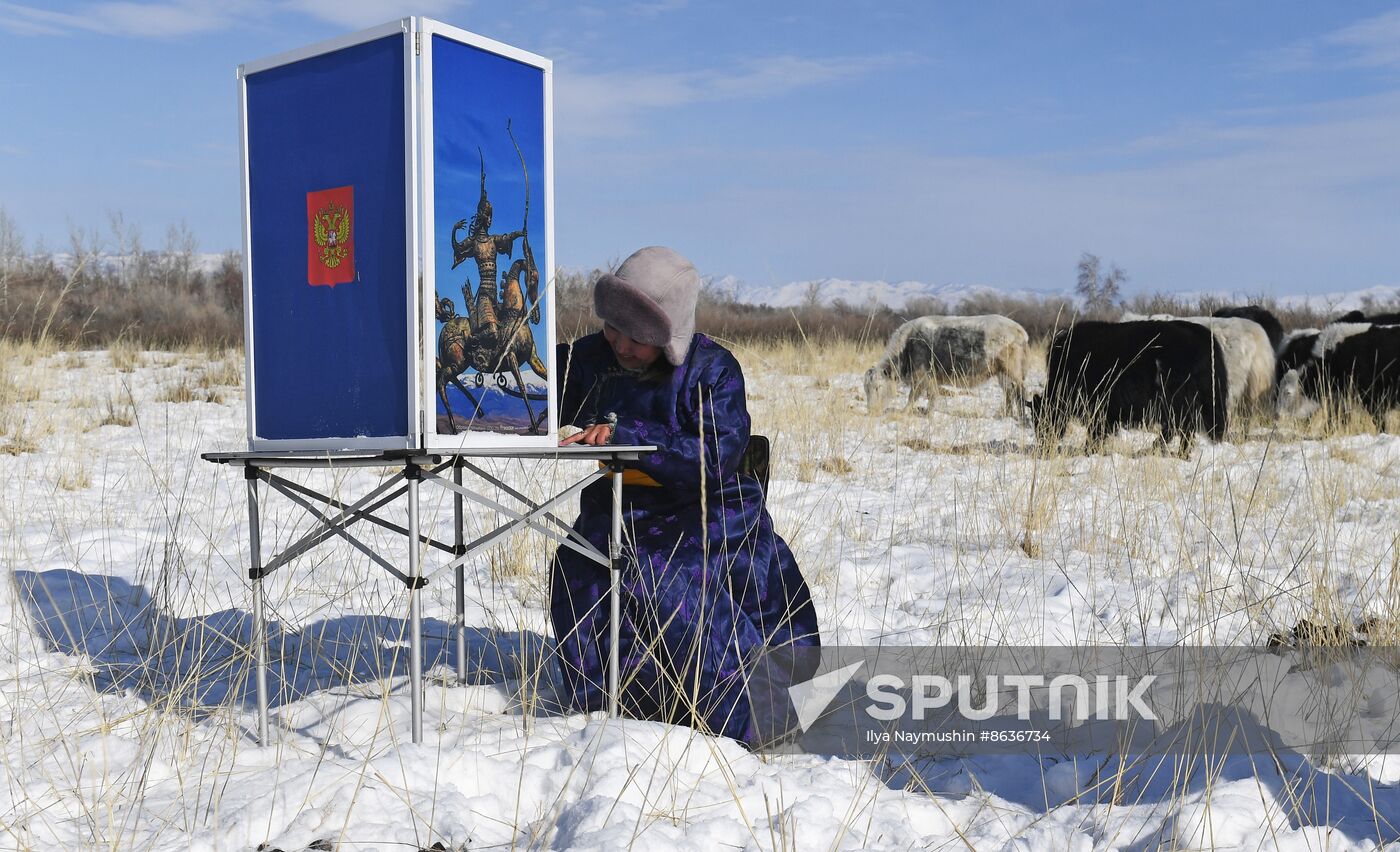 Russia Presidential Election Early Voting