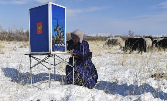 Russia Presidential Election Early Voting