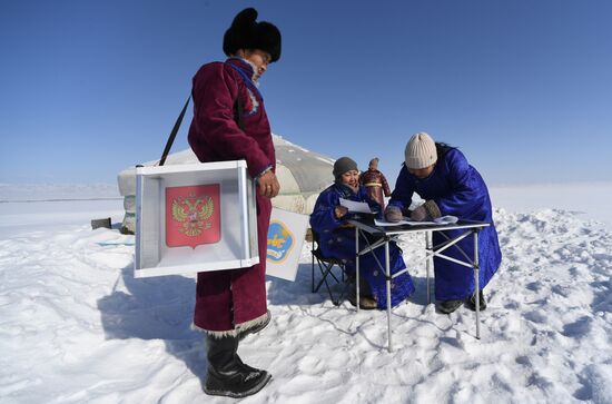 Russia Presidential Election Early Voting